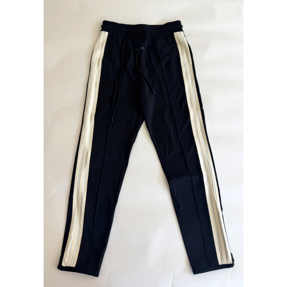 adidasFear of God Athletics Relaxed Woven Pants 'Black Beige' Size M